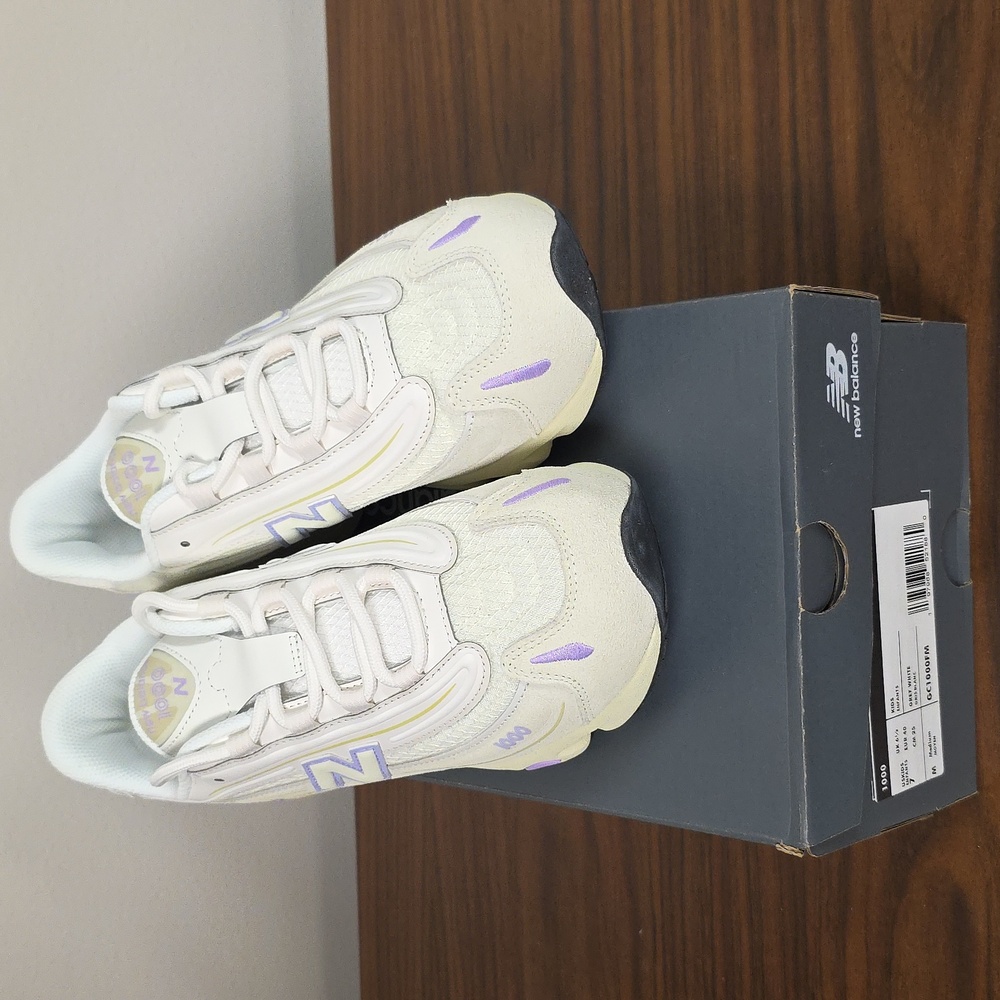 New Balance 1000 Shoes Grey/White Size Women’s 8.5/Youth 7 GC1000FM New In Box - Picture 8 of 9
